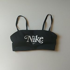 Nike Black And White Sports Bra